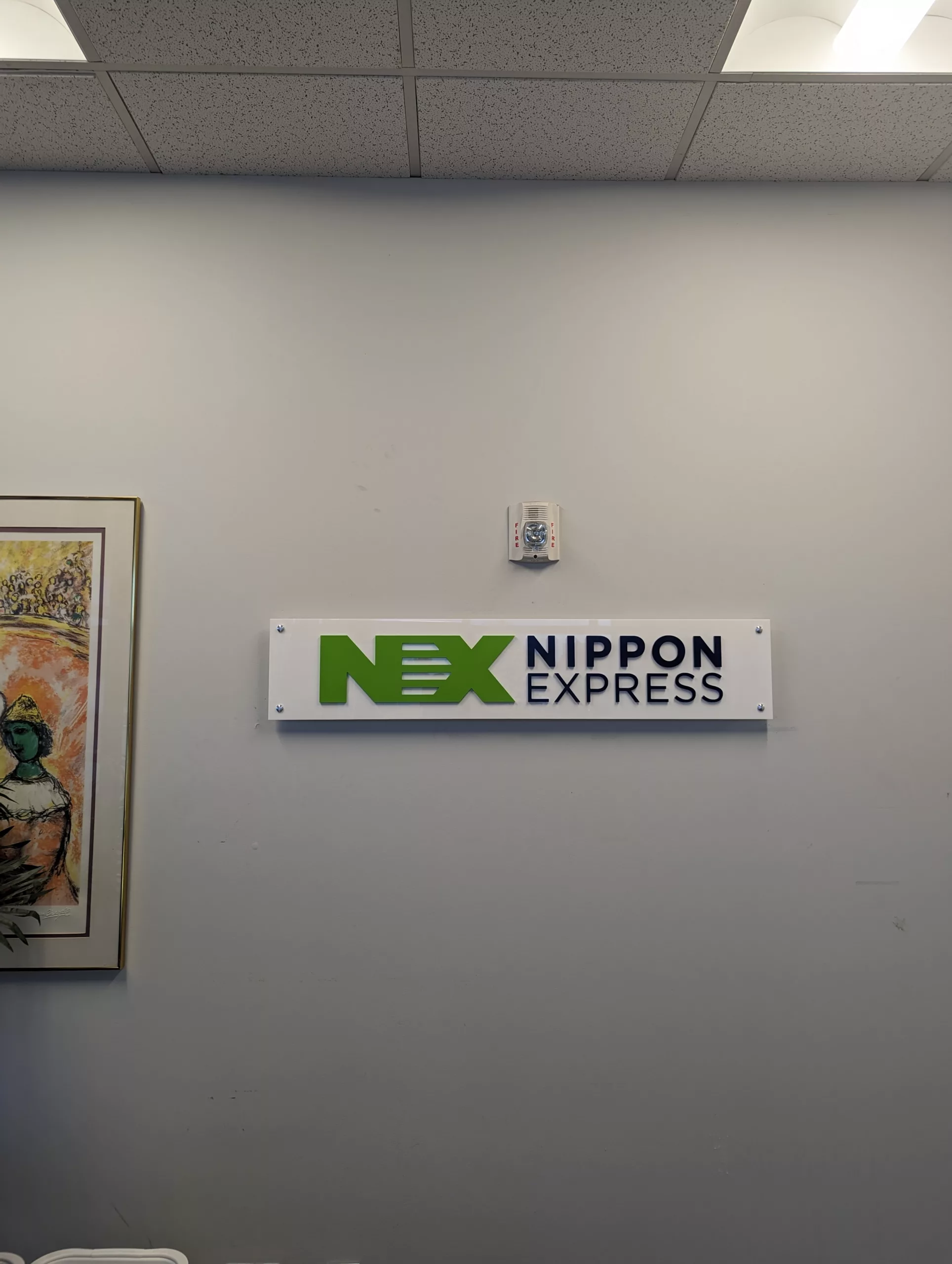 Custom Acrylic Signs for nex nippon in San Jose, CA